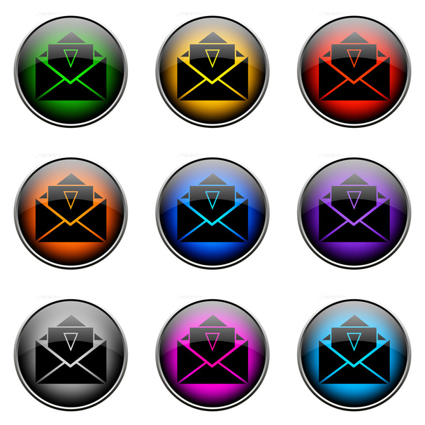 Button Color EMAIL - Фото, изображение