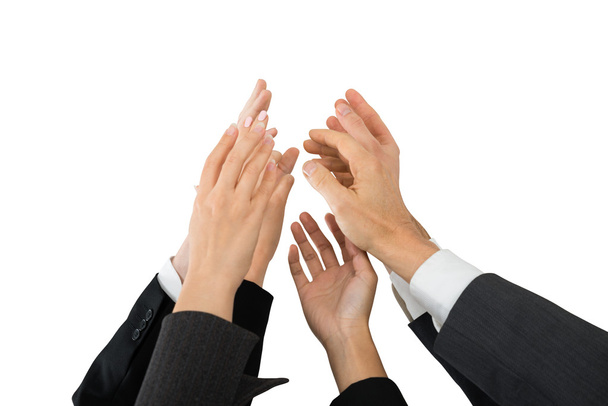 Businesspeople Giving High-five - Photo, Image