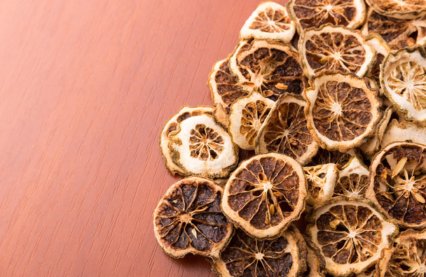 Pile of dried lime slices - Fotografie, Obrázek