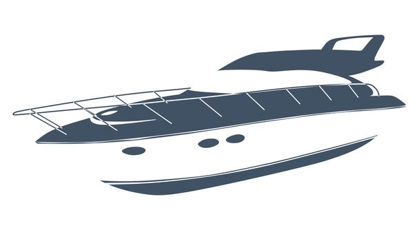 Logo boat - Wektor, obraz