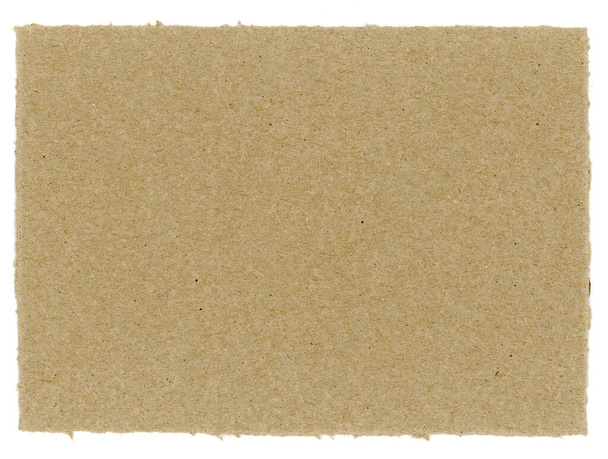 piece of brown cardboard paper useful as a background - Photo, Image