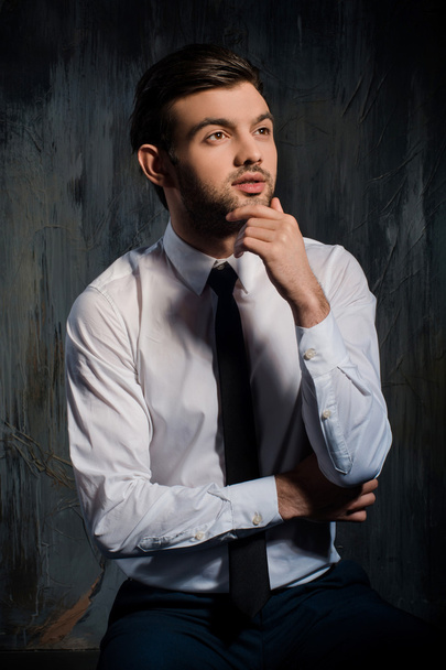 Portrait of a serious businessman - Fotografie, Obrázek