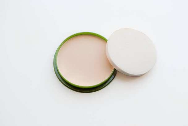 Skin powder with natural extract of fresh aloe vera - Fotó, kép