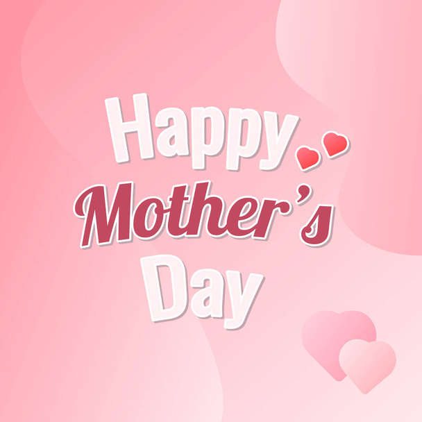 Happy Mother's Day Social Media Template - Celebrating the Wonder of Motherhood - Vector, afbeelding