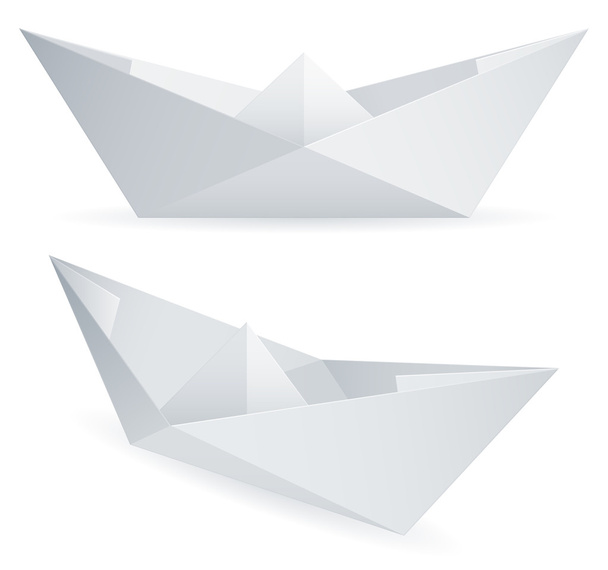 Paper ships. - Вектор,изображение