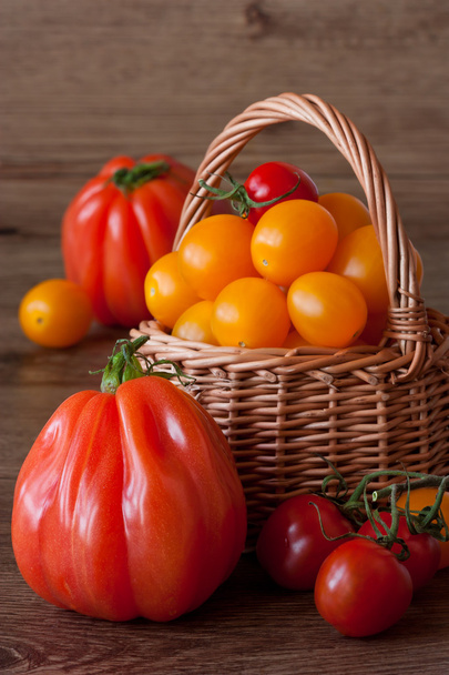 Tomaten. - Foto, afbeelding