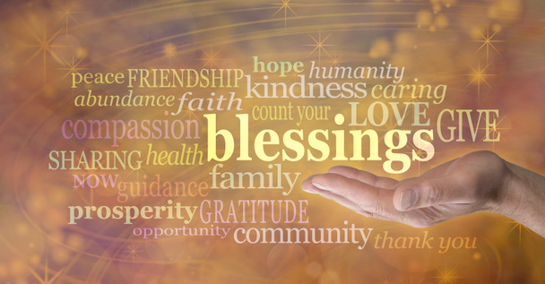 Count Your Blessings Word Cloud - Photo, Image