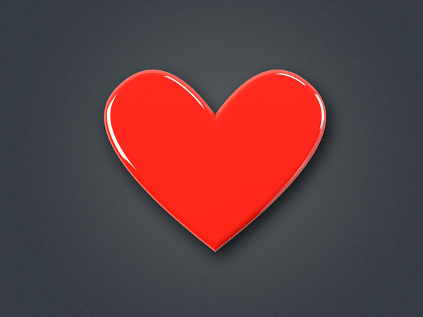 rood hart - Foto, afbeelding
