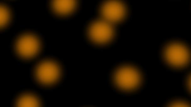 Weiche Unschärfe orange Farbe Textur Fleck Animation Hintergrund. 2D-Rendering abstrakter Hintergrund - Filmmaterial, Video