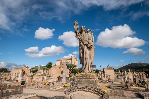 Llucmajor hřbitov, Mallorca, Baleárské ostrovy, Španělsko - Fotografie, Obrázek