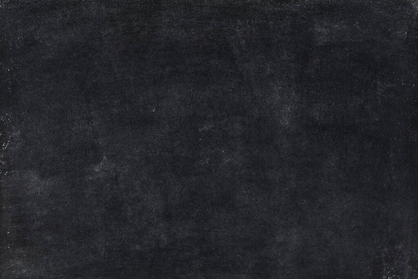 Abstract Chalk rubbed out on blackboard or chalkboard texture. clean school board for background or copy space for add text message. Backdrop of Education concepts. - Фото, изображение