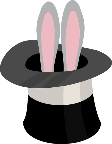 魔法のウサギの耳 - ベクター画像