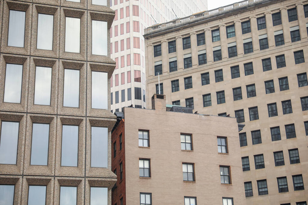 modern buildings in new york - 写真・画像