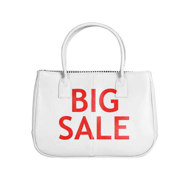 Sale bag design element isolated on white - Foto, Bild