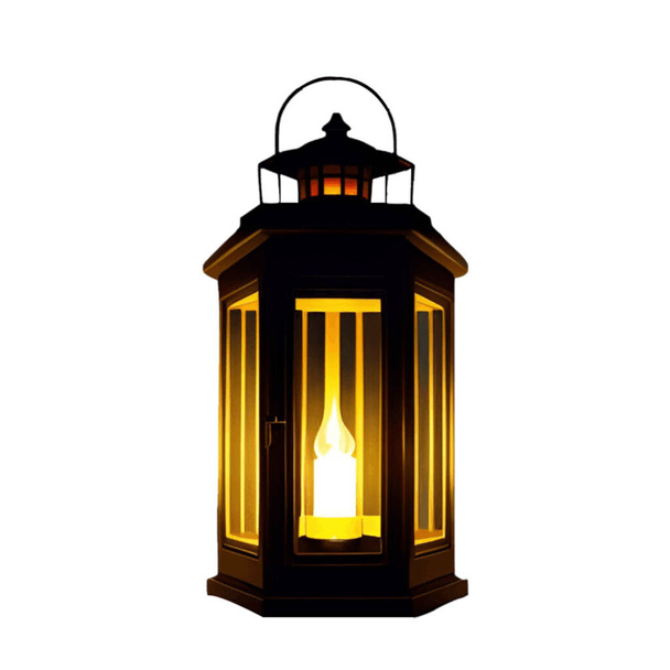 a lantern for aventure , camping or decoration - Vecteur, image
