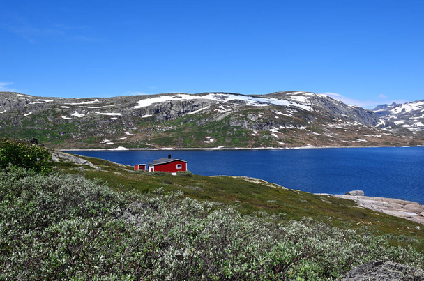 Beautiful view of lake Tuin, Norway in summer - Valokuva, kuva