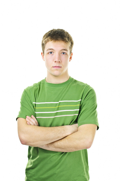 Young man with crossed arms - Foto, imagen