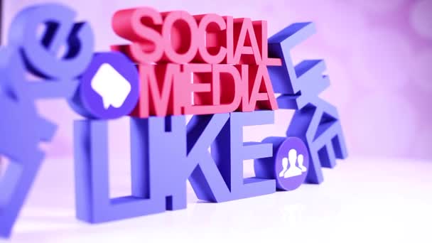 sosyal medya ile Internet kavramı - Video, Çekim