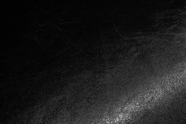 Texture of leather black - Photo, Image