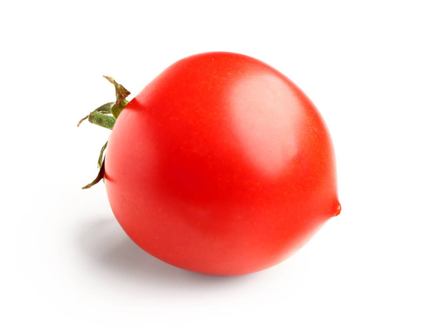 Fresh cherry tomato on white background - Foto, Imagen