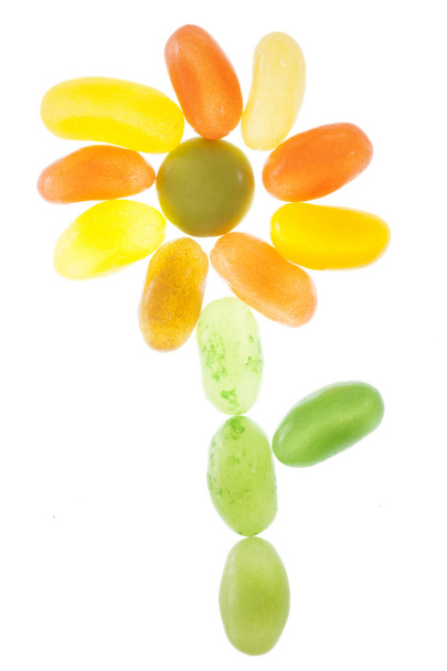 Jelly bean édességek absztrakt - Fotó, kép