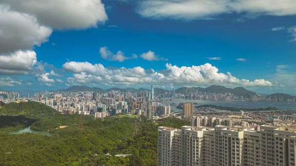 8 juillet 2023 Wonderland Villas à Hong Kong, espaces de vie luxueux - Photo, image