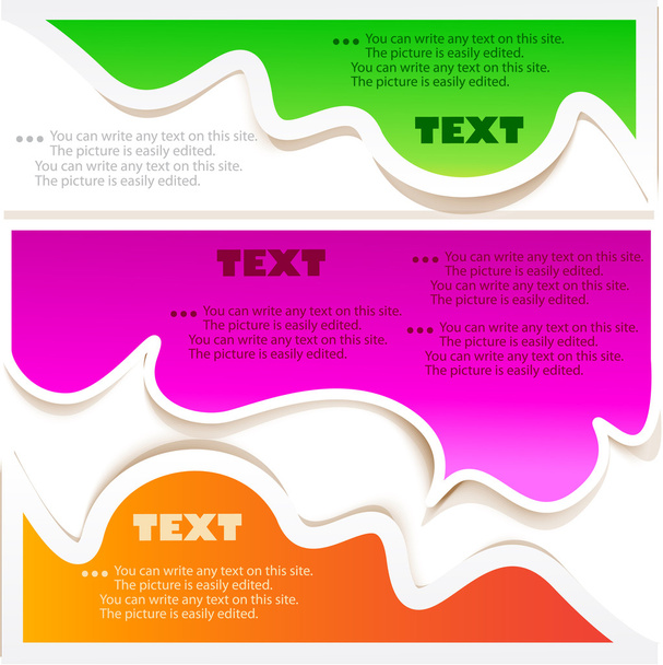 Colorful bubbles for speech - Vecteur, image