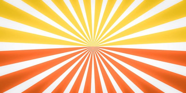 abstrakti oranssi auringonsäde tausta kesätausta - Valokuva, kuva