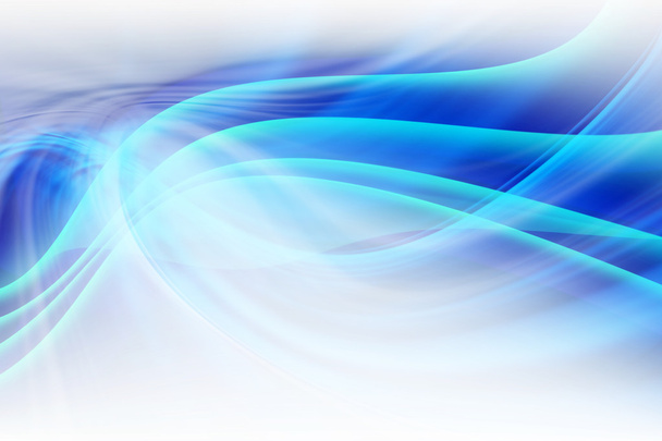 abstrakte blaue Kurven Hintergrund - Foto, Bild