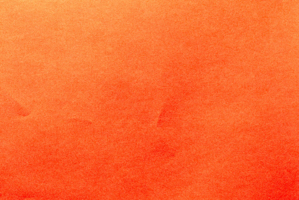 Ανοιχτό πορτοκαλί φύλλο χαρτιού υφή χαρτόνι φόντο. - Φωτογραφία, εικόνα