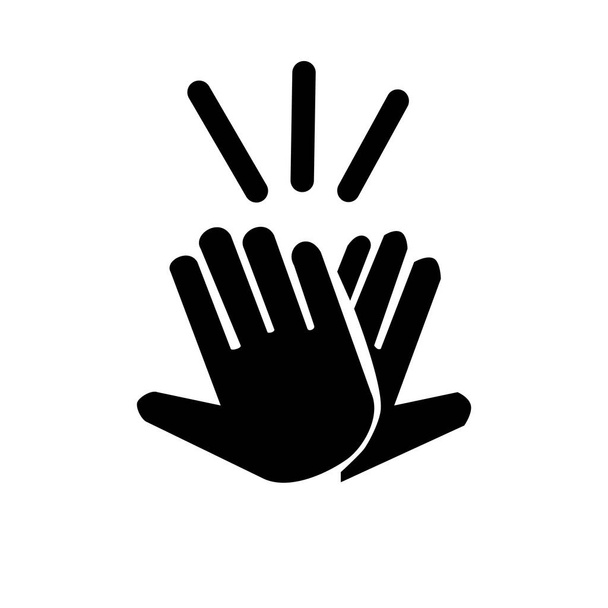give me five icon - Vector, Image