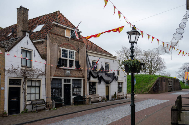 Brielle, los Países Bajos, celebrando la libertad, la primera ciudad en ser liberada de los españoles el 1 de abril de 1572, historia de los Países Bajos - Foto, imagen
