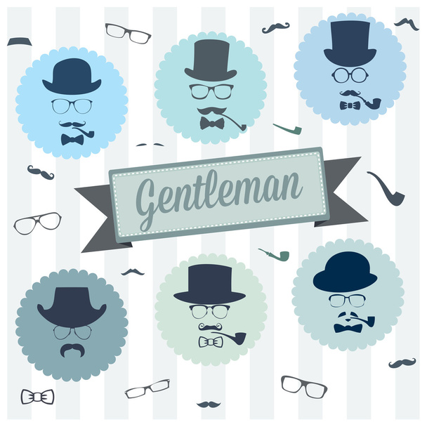 Gentleman - Vektor, obrázek