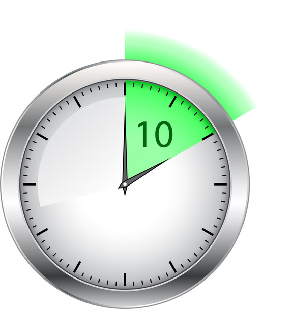 Timer with shine - Vector, Image