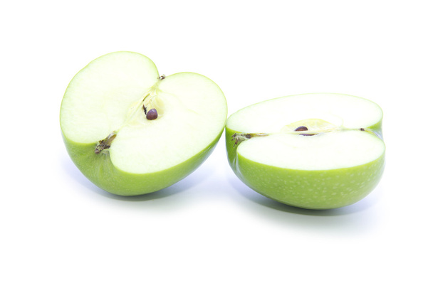 halb geschnittener Apfel - Foto, Bild