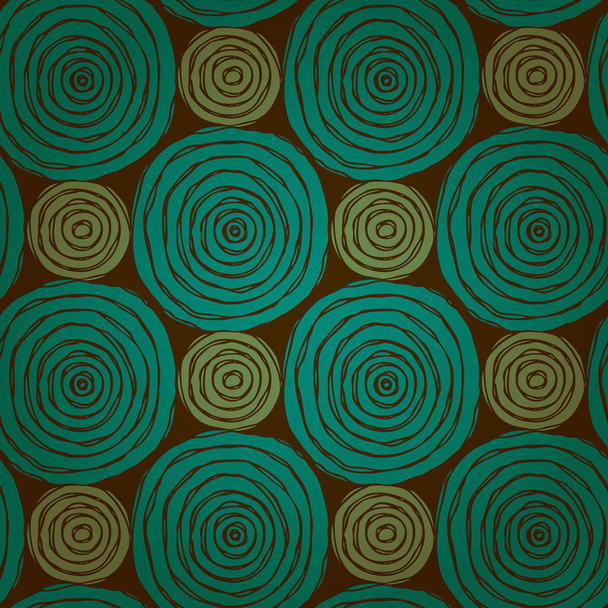 abstrakter Kreis nahtlose Textur - Vektor, Bild