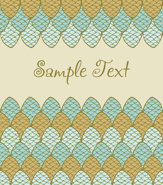 Decorative background with place for your text - Vector, imagen