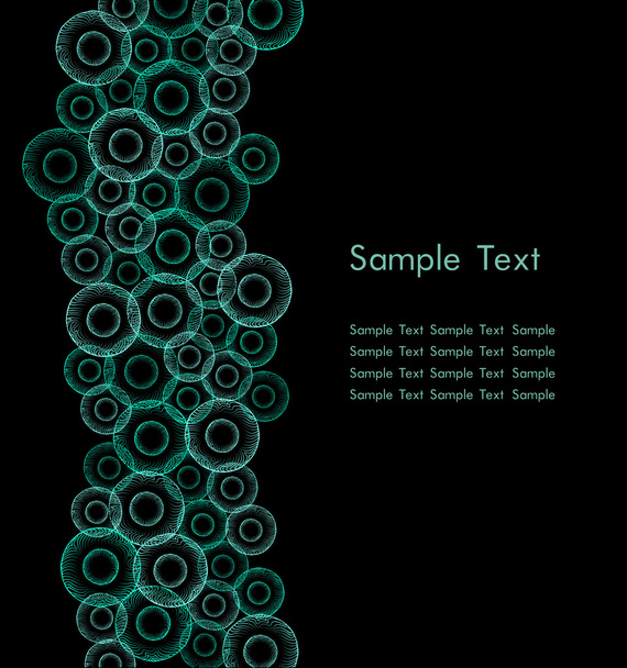 Template ornamental background - Vector, afbeelding
