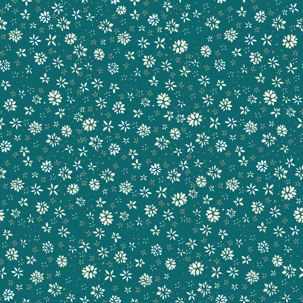 Seamless vintage floral pattern - Vector, Image