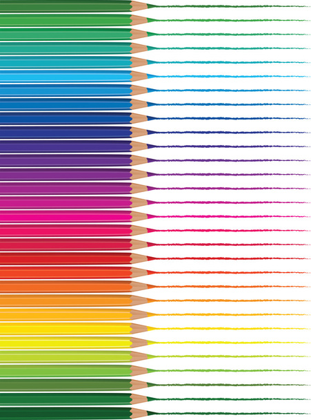 Crayon couleur arc-en-ciel
 - Vecteur, image