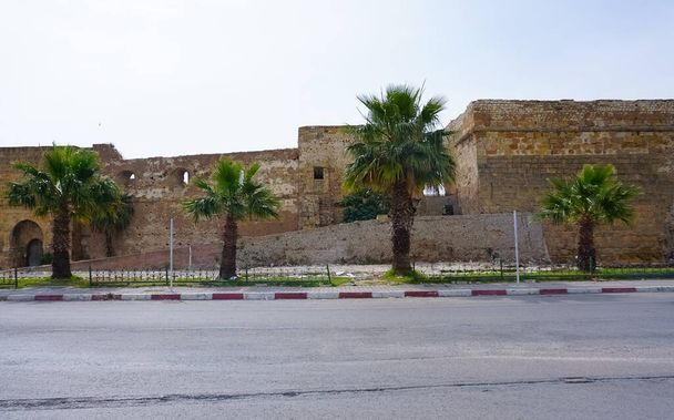 Старый форт в Ла Гулетте, Тунис на севере Африки - Фото, изображение