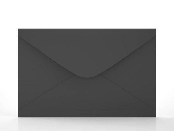 Envelope on a white background. 3d illustration. - Fotó, kép