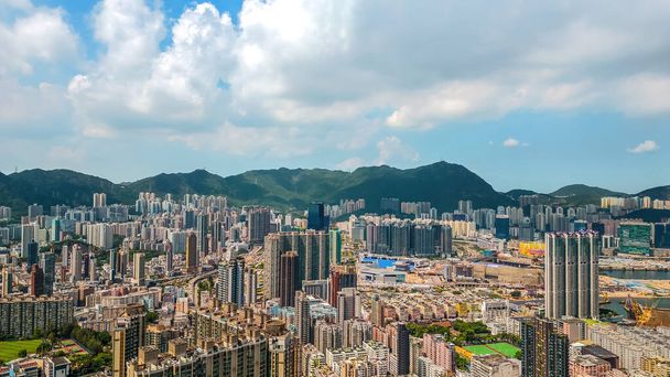 Kowloon City District, ein eklektisches Viertel im Herzen von HK, 14. Juli 2023 - Foto, Bild