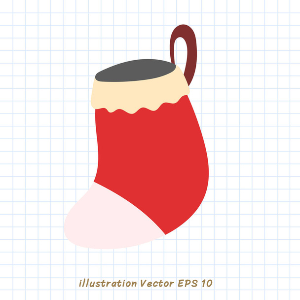 koffie mok Flat pictogram - Vector, afbeelding