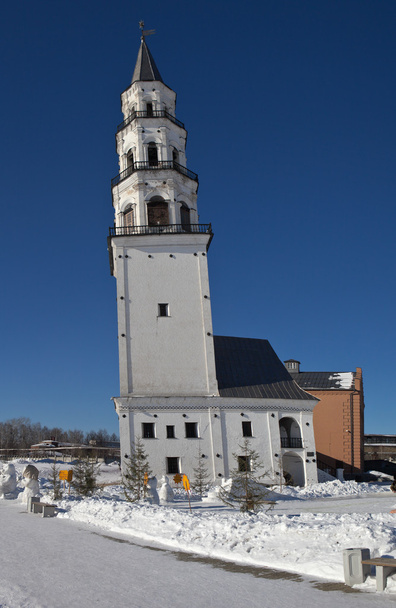 Leaning tower Demidov. Nevyansk. Sverdlovsk region. Russia. - Photo, Image