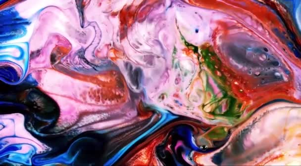abstrakte Bewegung flüssige futuristische Welle Hintergrund - Filmmaterial, Video