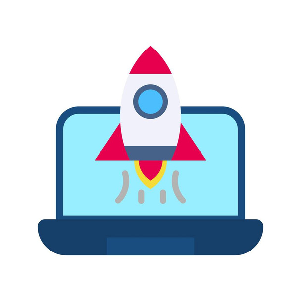 Startup Icon image. Suitable for mobile application. - Vector, Imagen