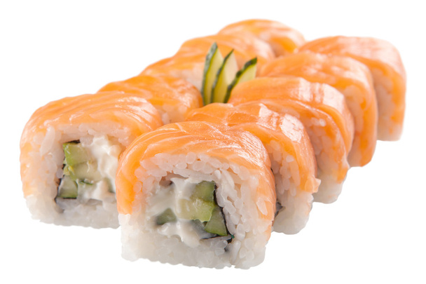 Rouleaux de sushi japonais
 - Photo, image