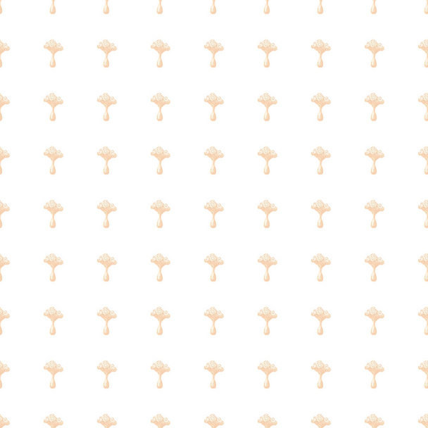 Einfache psychedelische Pilze nahtlose Muster. Magische Fliege agaric Tapete. Design für Druck, Textil, Stoff, Mode, Interieur, Packpapier. Vektorillustration - Vektor, Bild