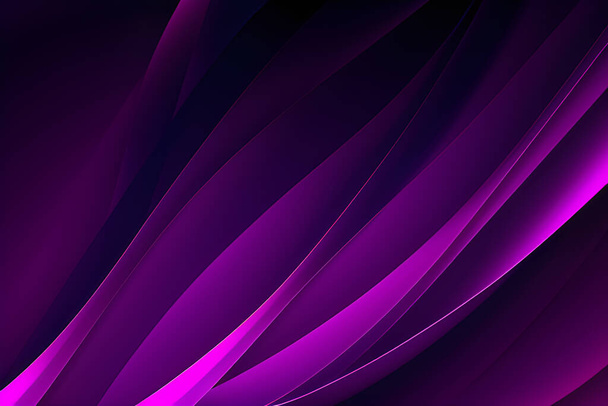 Abstract art pattern of dark violet colors tone. Background wallpaper and line colors. Set of cards and posters. - ベクター画像
